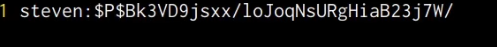 Username and password hash text file Username and password hash text file