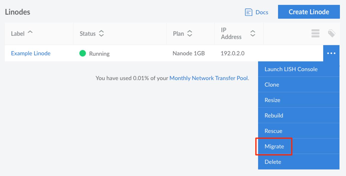 How to initiate a cross data center migration. How to initiate a cross data center migration.